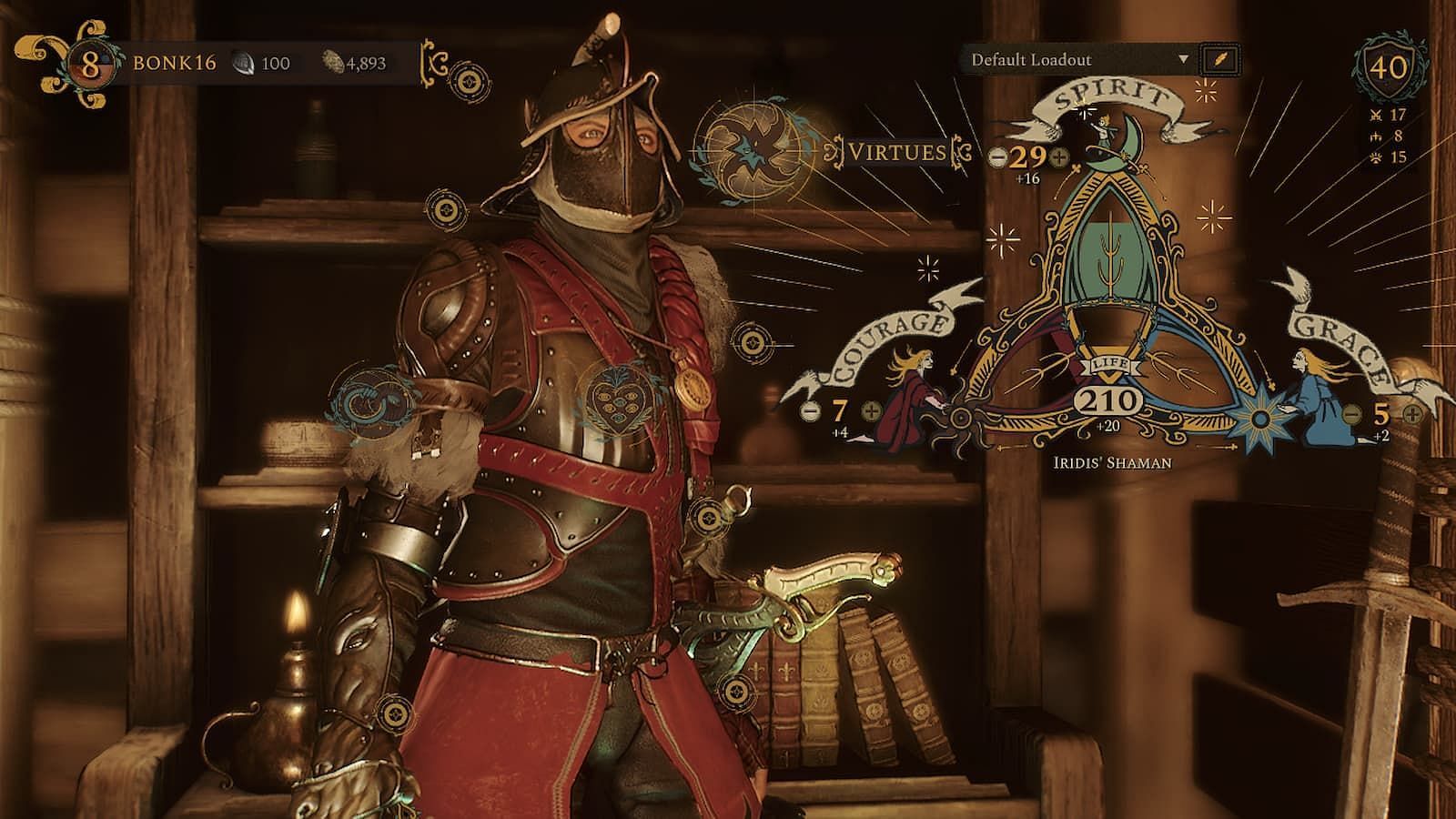 All Virtues increase maximum health (Image via Digital Extremes)